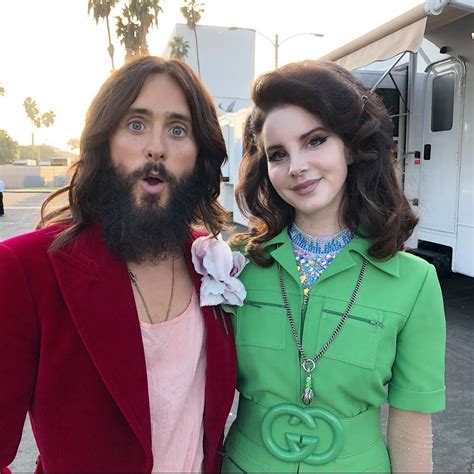 lana del rey jared leto gucci|lana del rey gucci band.